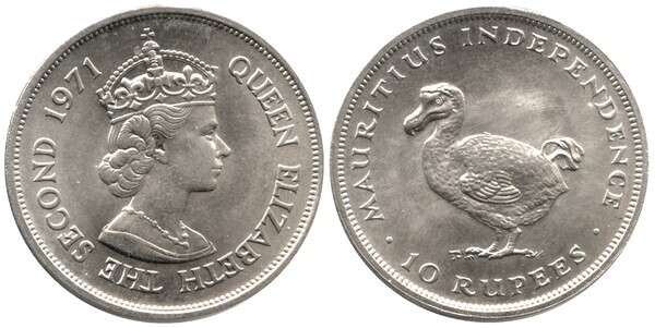 10 rupee (Indépendance)