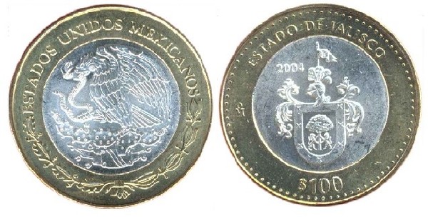 100 pesos (État de Jalisco)