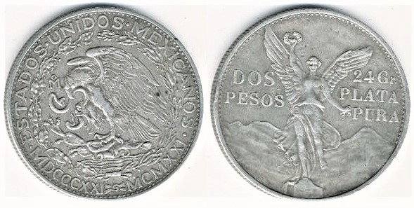 2 pesos (Centenaire de l'indépendance)