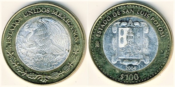 100 pesos (État de San Luis Potosí)