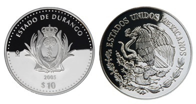 10 Pesos (Héraldique de Durango)