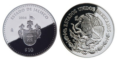 10 Pesos (Héraldique de Jalisco)