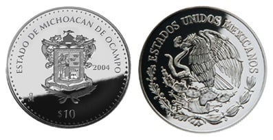 10 pesos (État de Michoacán de Ocampo)