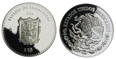 10 Pesos (Tamaulipas Heráldica)
