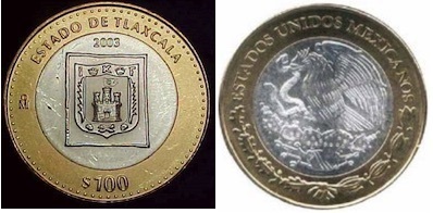 100 Pesos (Héraldique de Tlaxcala)