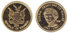 50 dollars (10 ans après la mort de Diana, princesse de Galles)