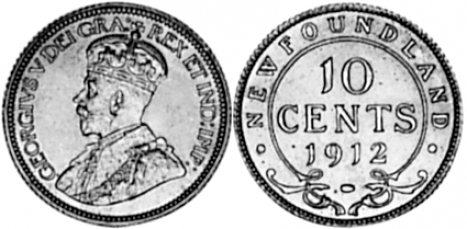 10 cents (George V)