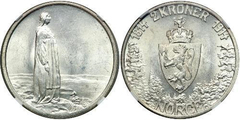 2 kroner (Centenaire de la Constitution norvégienne)