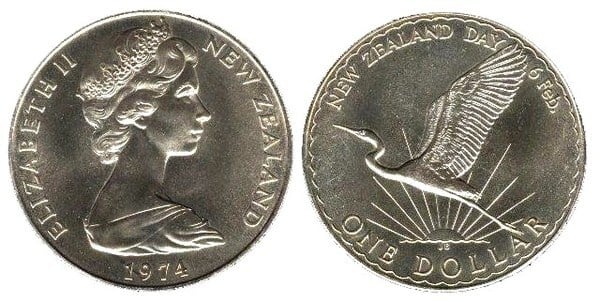 1 dollar (Jour de Waitangi - Jour de la Nouvelle-Zélande)