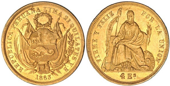 4 escudos