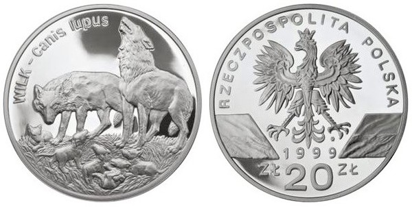 20 zlote (Loup)