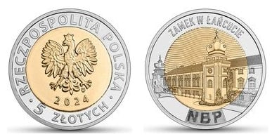 5 zlotys (château de Łańcut)