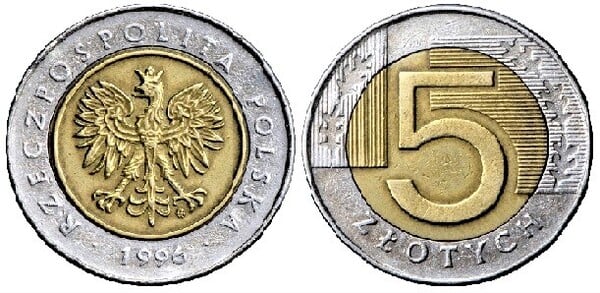 5 zlotych