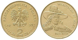 2 zlote (Władysław IV Waza)