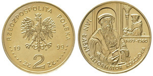 2 zlote (Jan Łaski)