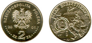 2 zlote (Les bursztynowy de Szlak)