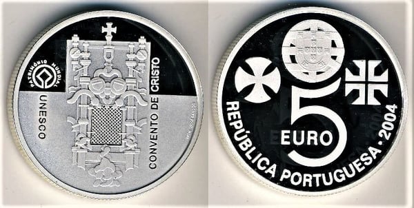 5 euro (Couvent de Cristo de Tomar)