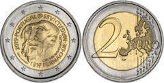 2 euro (500e anniversaire de la circumnavigation de Magellan)