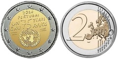 2 euro (75e anniversaire des Nations unies)