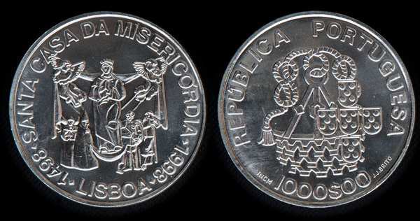 1.000 Escudos (Les 500 ans de la Santa Casa da Misericórdia de Lisbonne)