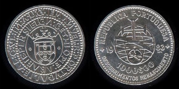 1.000 escudos (17e exposition européenne d'art)