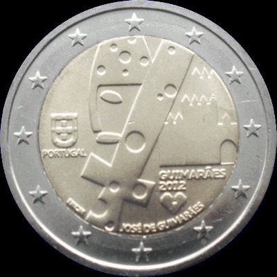 2 euro (Guimarães - Capitale européenne de la culture)