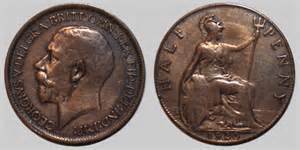 1/2 penny (George V)