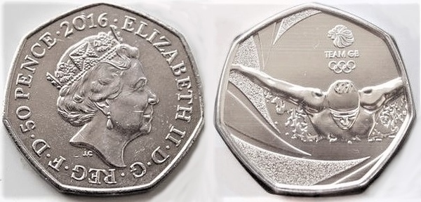 50 pence (Équipe olympique GB)