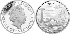 10 pence (Alphabet L - Monstre du Loch Ness)