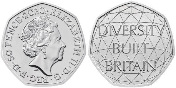 50 pence (Célébration de la diversité britannique)