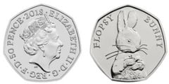 50 pence (Flopsy Bunny)