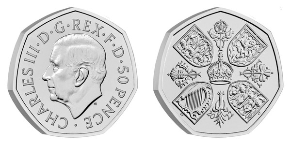 50 pence (Charles III - La vie et l'héritage d'Elizabeth II)