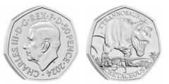 50 pence (Tyrannosaure)