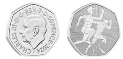 50 pence (Soutien à Team GB et Paralympics GB, Paris 2024)