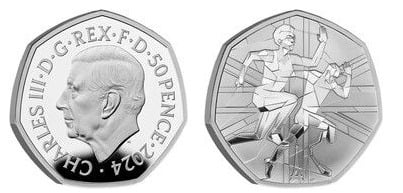 50 pence (Soutien à Team GB et Paralympics GB, Paris 2024)