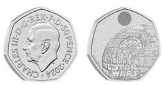 50 pence (Étoile de la mort II)