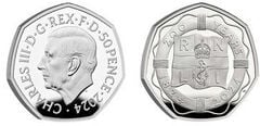 50 pence (200e anniversaire de la RNLI)