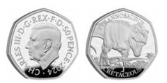 50 pence (Tyrannosaure)