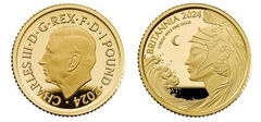 1 livre (1/20 oz Britannia Gold)