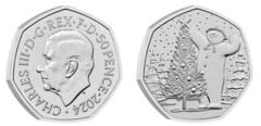 50 pence (Le bonhomme de neige)