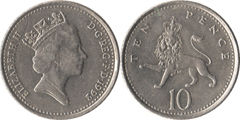 10 pence (Elizabeth II)