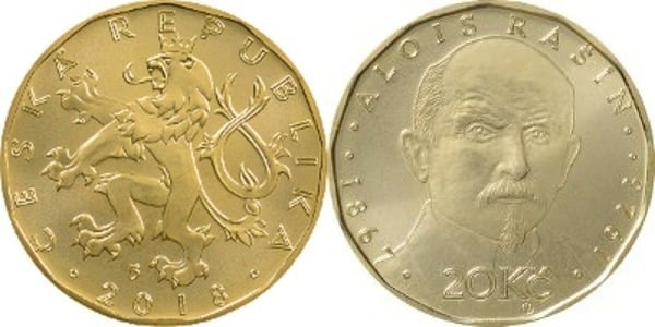 20 korun (Économiste Alois Rašín (1867-1923)))