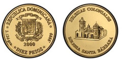 10 pesos (Iglesia Santa Bárbara)