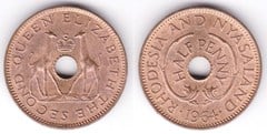½ penny