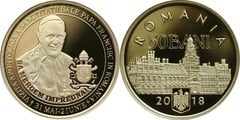 50 bani (Viaje apostólico de Su Santidad el Papa Francisco a Rumania)