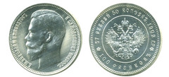 37 rublos 50 kopecks / 100 francs (Nicolas II)