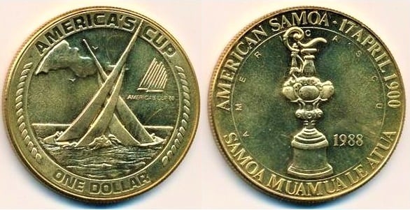 1 dollar (Americas Cup)