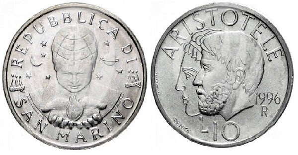 10 lire (Aristote)