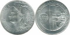 1000 lire (Coupe du monde Mexique 1986)