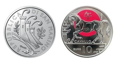 10 euro (Cheval)